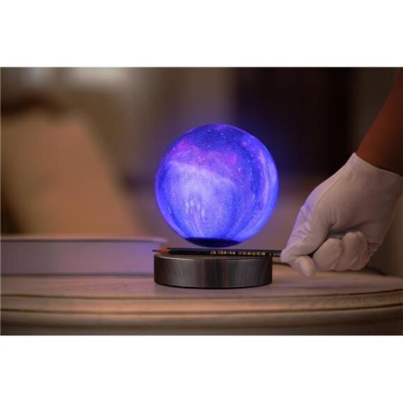 Levitating Moon Lamp Floating and Spinning in Air Freely with 16 Colors - Picture 6 of 14